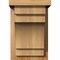 Ekena Millwork Mediterranean Rough Sawn Corbel w/Backplate, Western Red Cedar, 8"W x 8"D x 12"H COR08X08X12MED01RWR - alternate 4